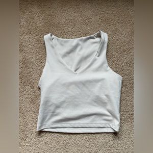 Beyond Yoga Cropped Tank With Shelf Bra
